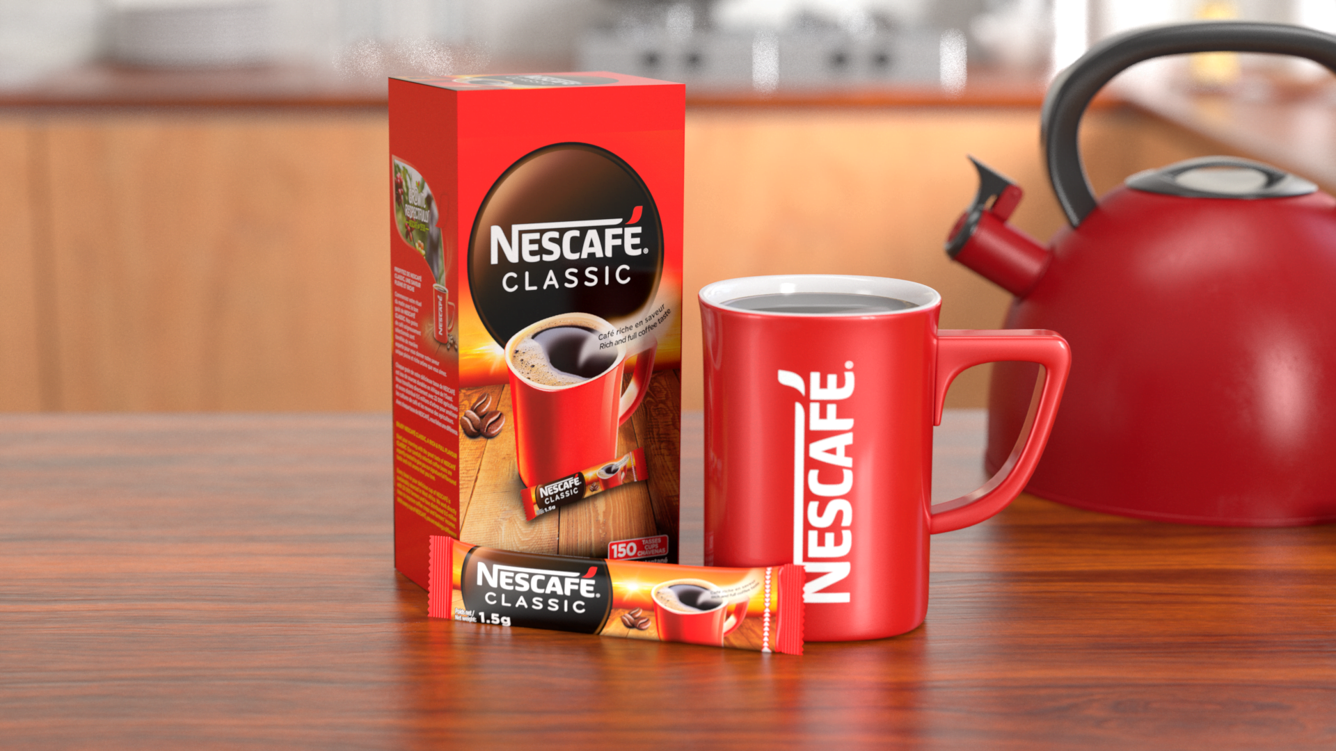 Nescafe – Classic Revamp Animation